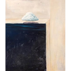 Agha Jandan, 20 x 24 Inch, Acrylic on Canvas, Modern Art Painting, AC-AGJD-009